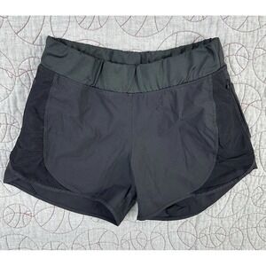 HYLETE Radius Scallop Running Shorts Black Athletic / Women's Small